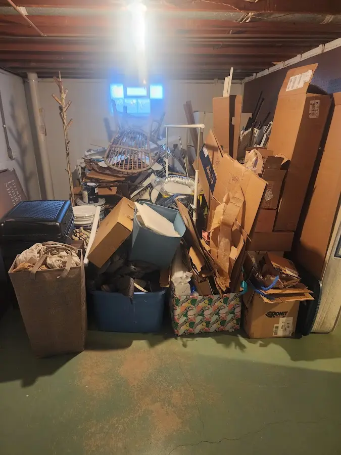 Roll-off dumpster container at job site for Construction Dumpster Rental in Alliance